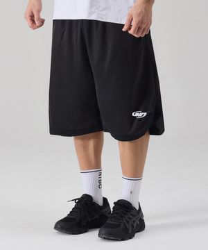 버뮤다 메쉬 와이드 하프 팬츠