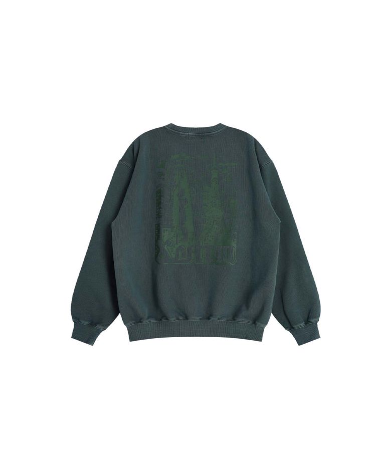 ATM X XLARGE TOWER CREWNECK GREEN
