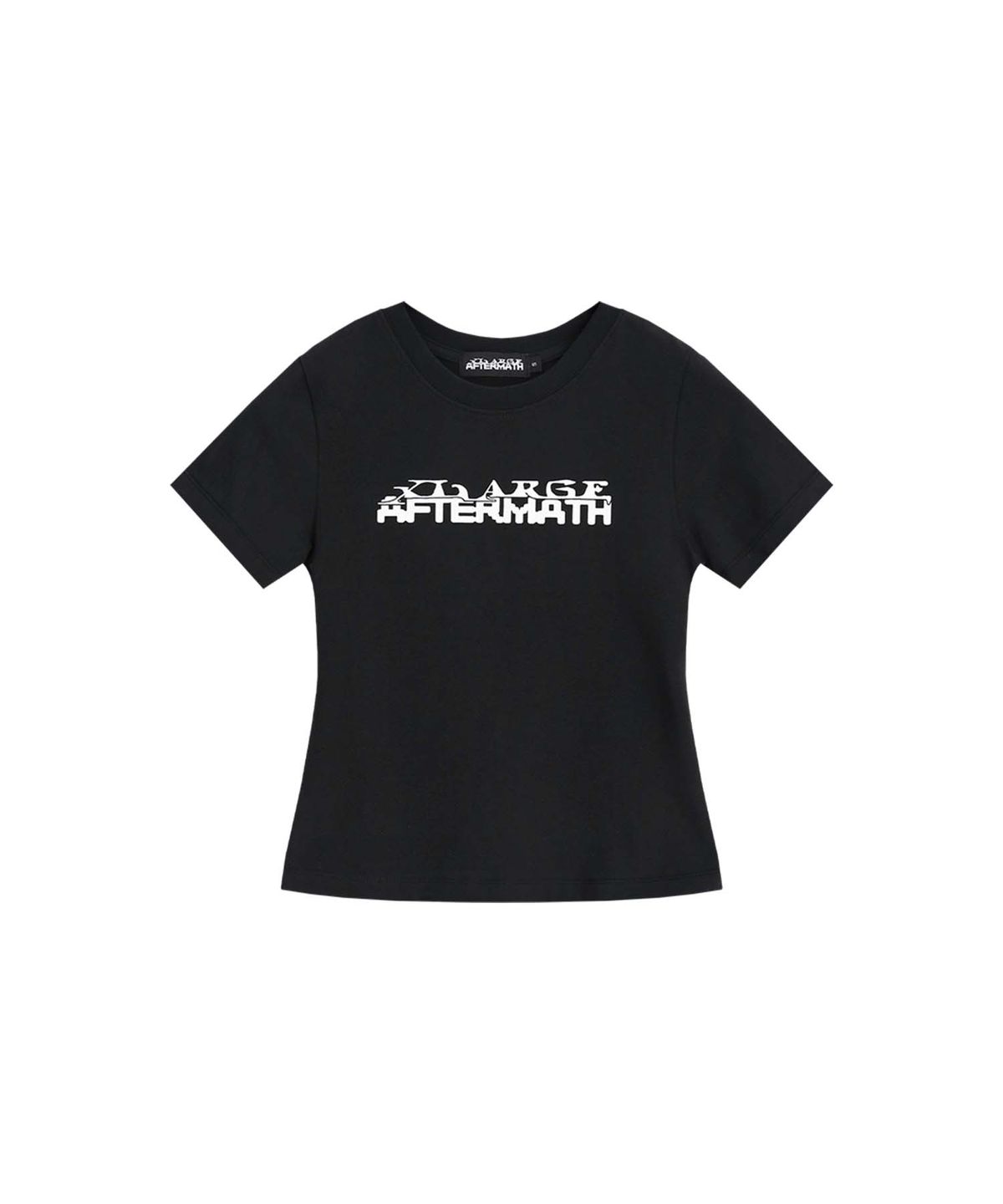애프터매스(AFTERMATH) W ATM X XLARGE BABY TEE BLACK