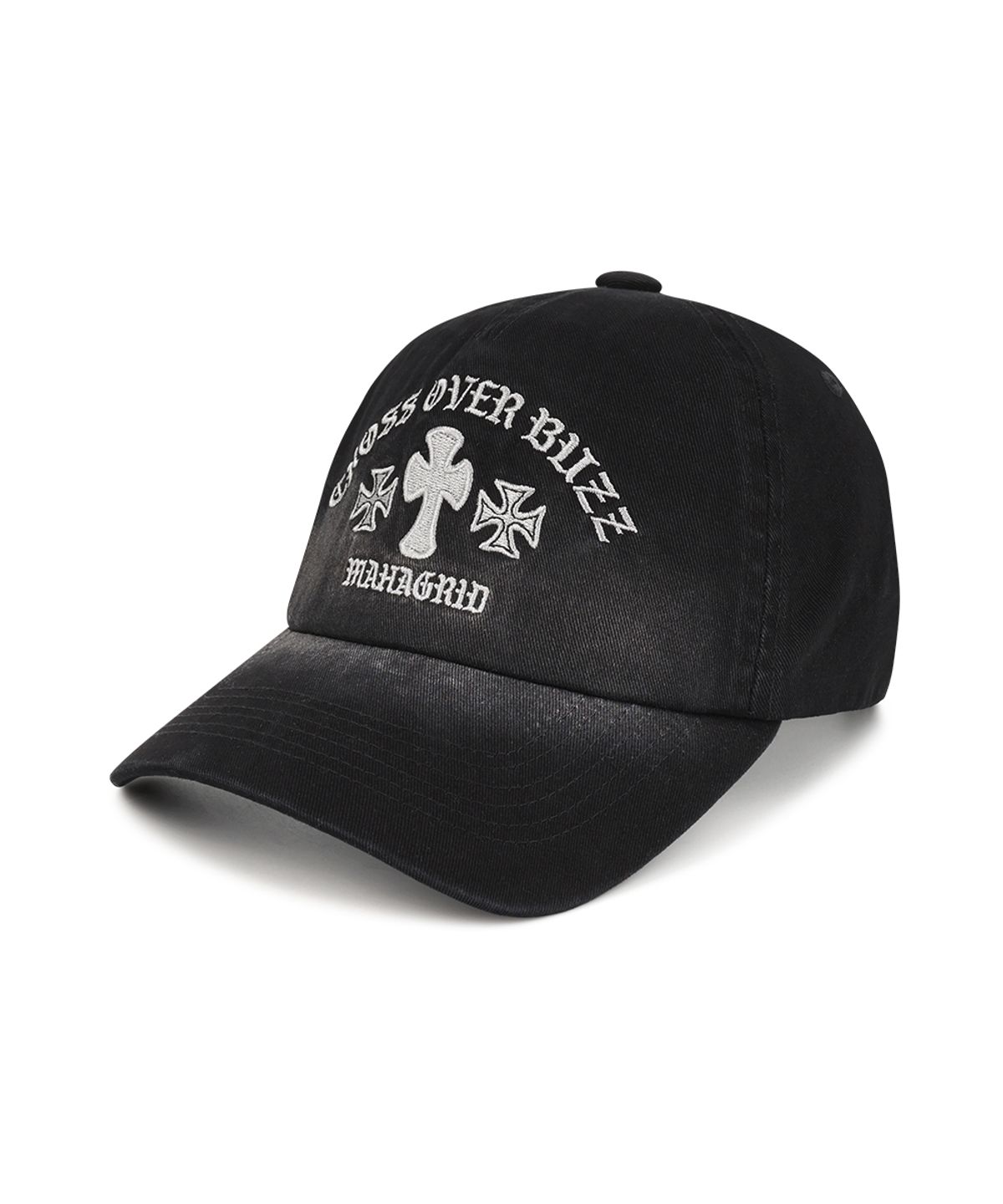 마하그리드(MAHAGRID) IRON CROSS CAP BLACK(MG2GSMAB22A)