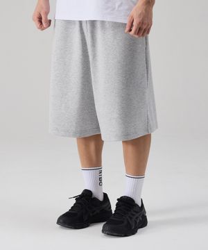 헤비 코튼 와이드핏 버뮤다 팬츠_2COLOR