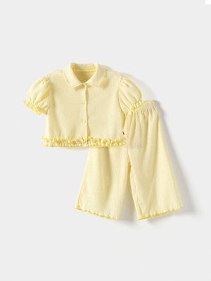 살랑프릴 상하복 세트