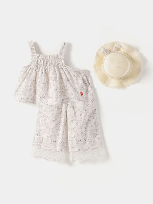 라벨르 상하복 세트 (모자 세트)