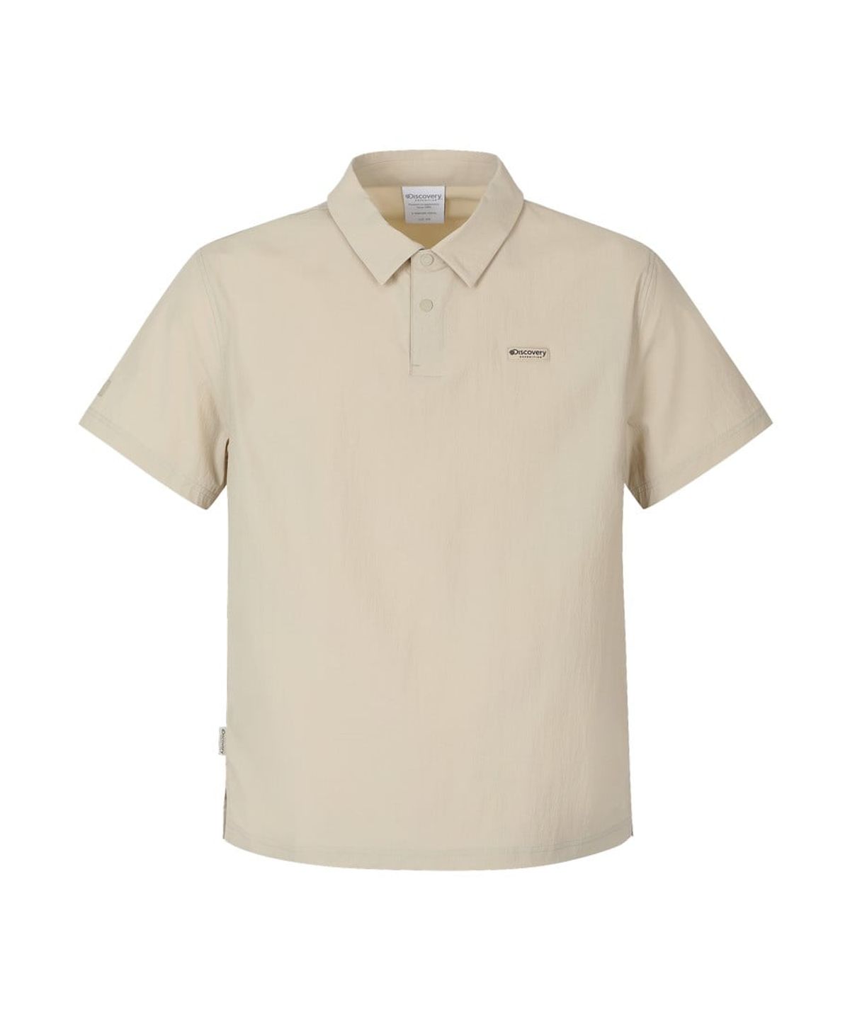디스커버리 익스페디션(DISCOVERY EXPEDITION) 남성 프레시벤트 우븐 카라티 (BEIGE2)