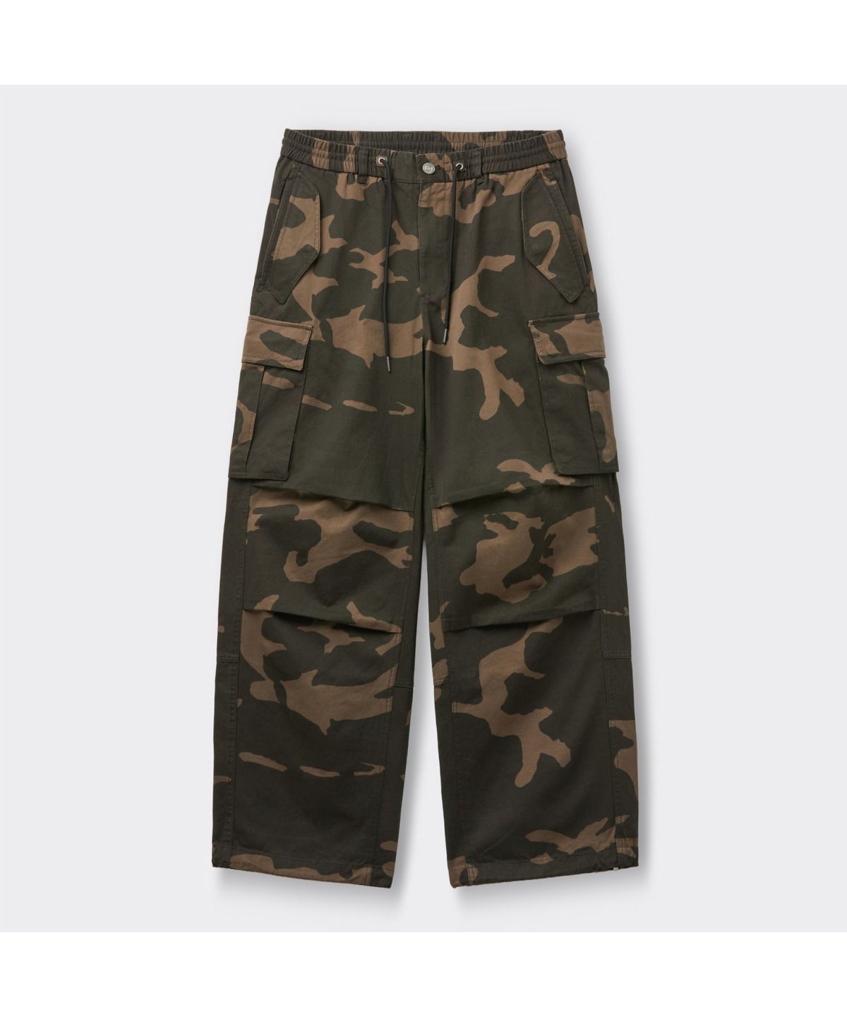커스텀멜로우(CUSTOMELLOW) Brown Camouflage Multi Pocket Pants CWPAM26351BRX