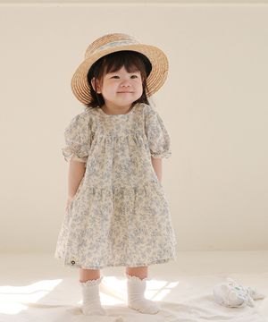 라일락 꽃향기에 행복한 여름날이라죠 - 아기 프릴원피스