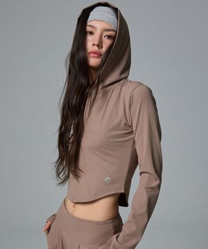 파이널 애슬레틱 슬림핏 쿨링집업 (Brown)