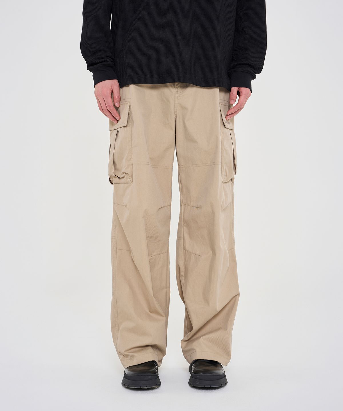 슈퍼드라이(SUPERDRY) 우븐 카고 팬츠 베이지 SDULWCQ41BEG