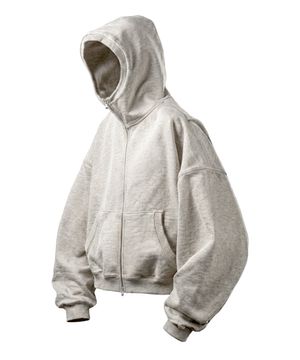 리파인드 휴즈 후드 집업 - 오트밀