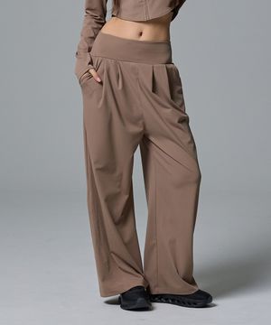 파이널 애슬레틱 쿨링 와이드 레깅스 (Brown)