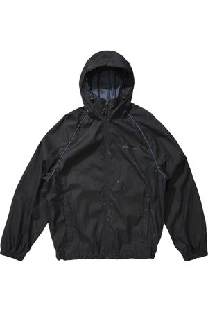 [피로 PICK] CREASE TWO-TONE WINDBREAKER (BLACK)