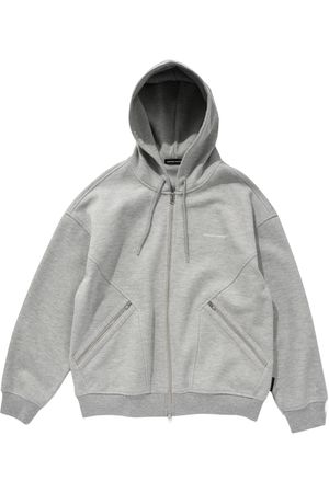 [피로 PICK] SLIT POCKET HOOD ZIP-UP (GREY)