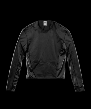 에테리얼 롱 슬리브 - 블랙