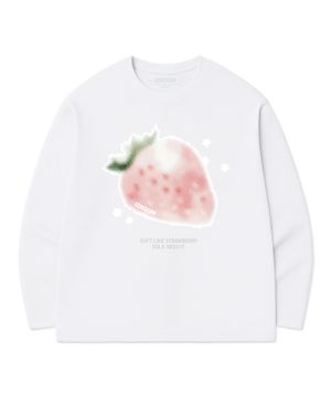 소프트 스트로베리 오버핏 롱슬리브
