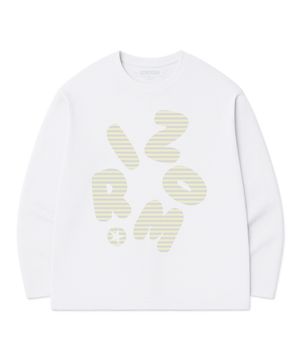 스트라이프 어라운드 오버핏 롱슬리브