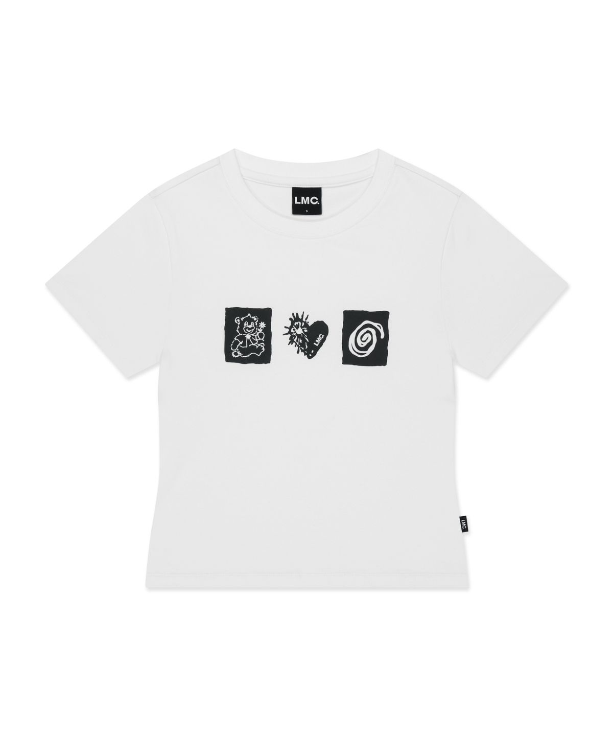 엘엠씨(LMC) WM STAMP ICON CROPPED TEE white