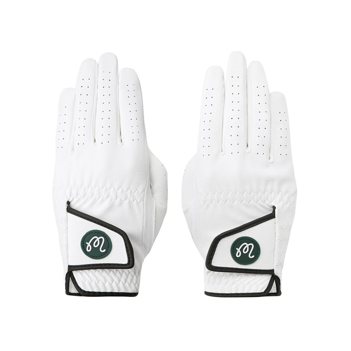 말본 골프(MALBON GOLF) 공용 레인 양손 장갑 OFF WHITE