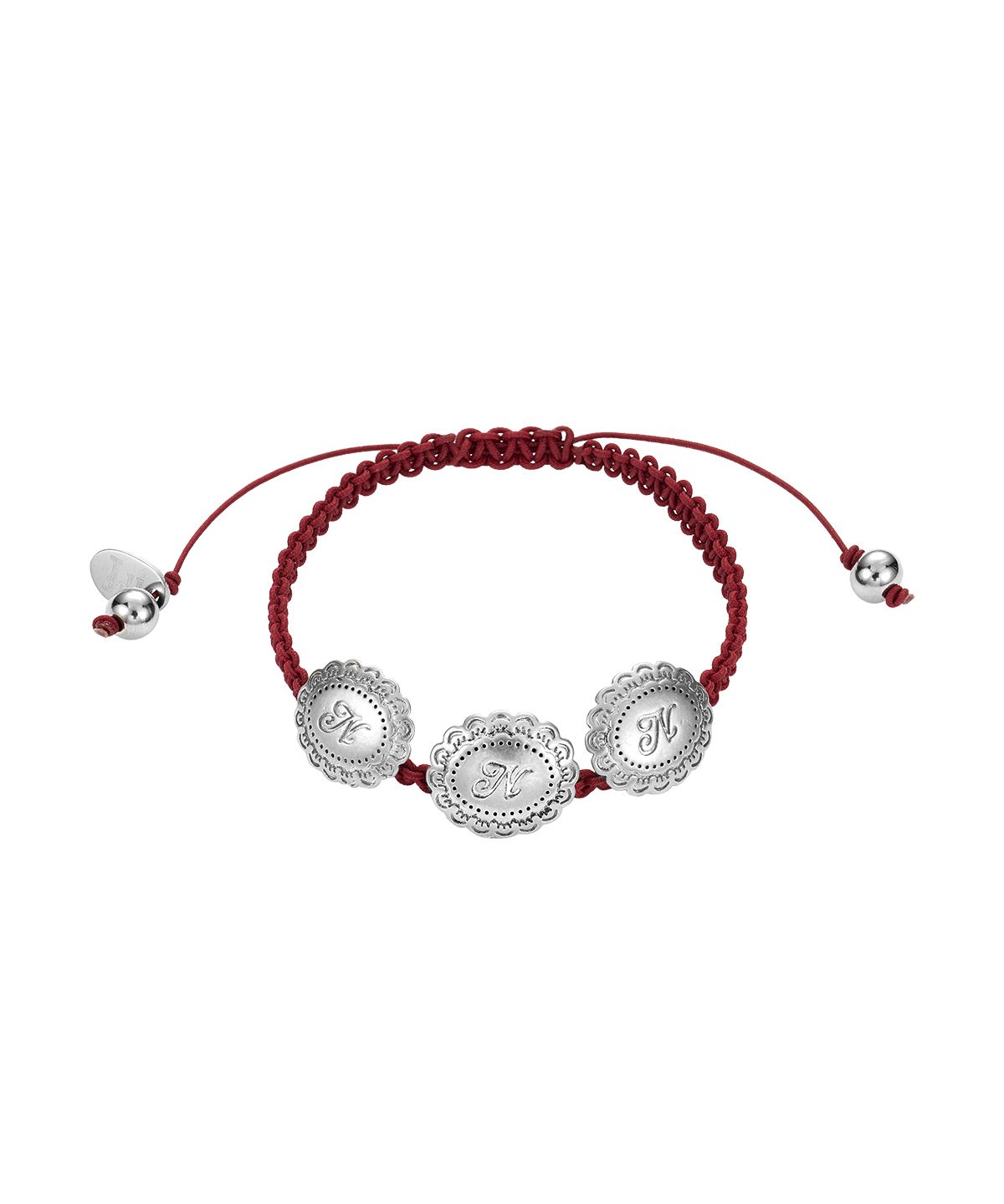 엔프프(NFF) trinity knot bracelet-red