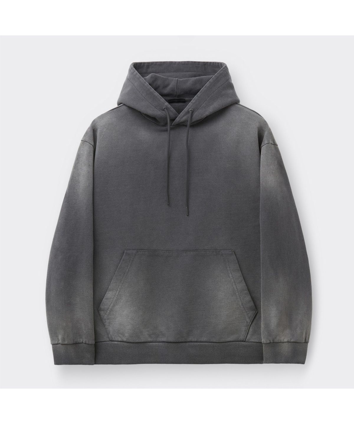커스텀멜로우(CUSTOMELLOW) Grey Dyed Hoodie CWTAS26114GYX