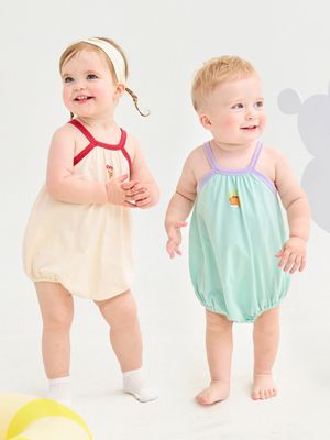 멜로디롬퍼유아점프수트아기우주복