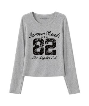 엘에이 82 슬림핏 롱슬리브 (그레이)