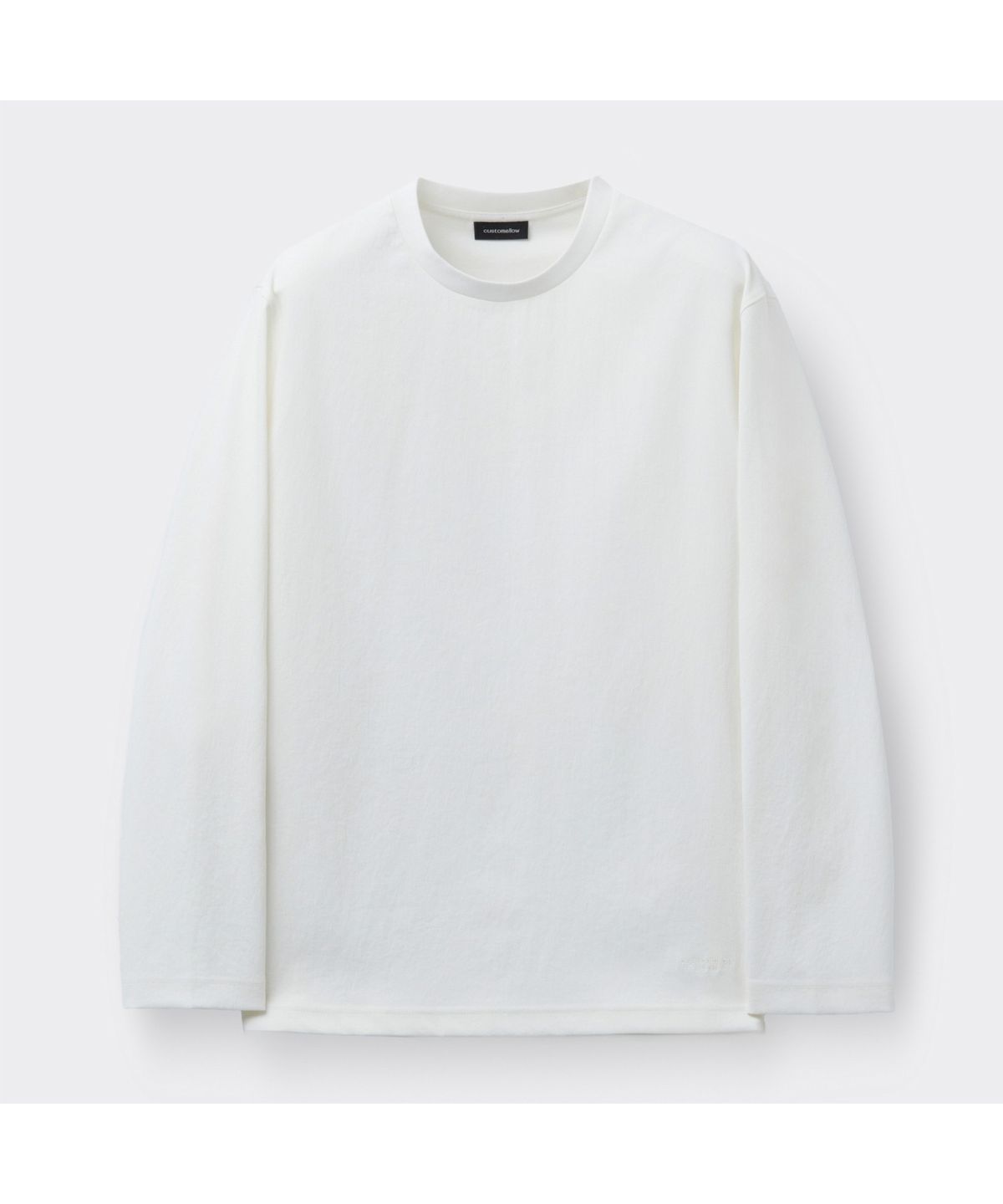 커스텀멜로우(CUSTOMELLOW) White Woven T-shirt CWTAS26212WHX