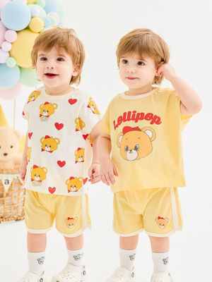 토미베어3PCS상하복