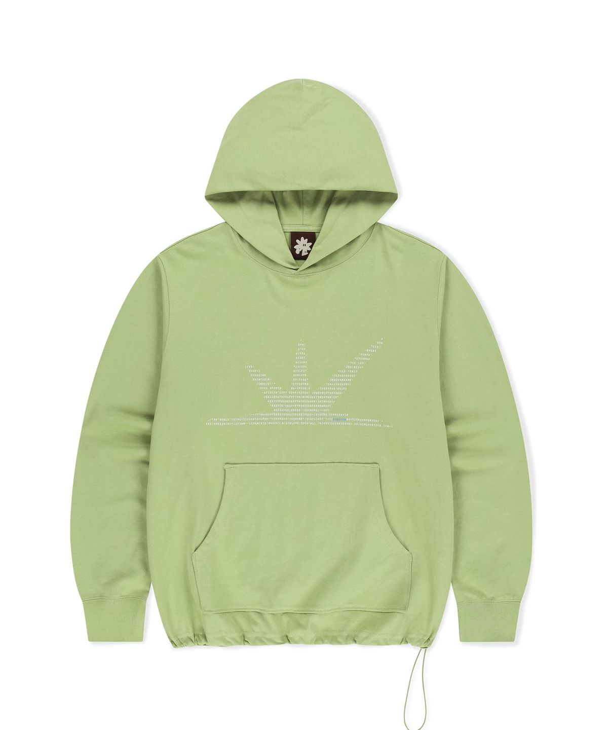 썬러브투어(SUNLOVETOUR) ASCII Daybreak LS Hooded Tee Light Olive