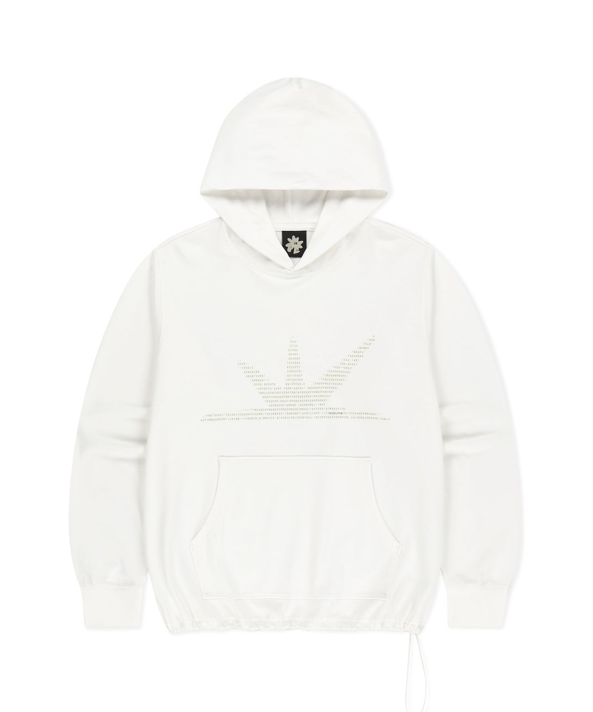 썬러브투어(SUNLOVETOUR) ASCII Daybreak LS Hooded Tee White