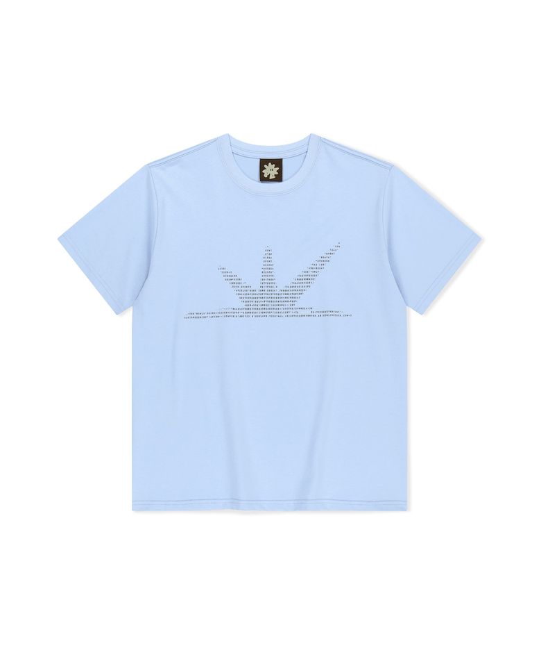 ASCII Daybreak Tee Light Blue