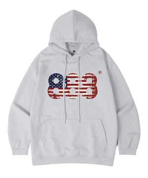 USA NUMBER.888 라이트 스탠다드 후드 티셔츠 5 COLORS