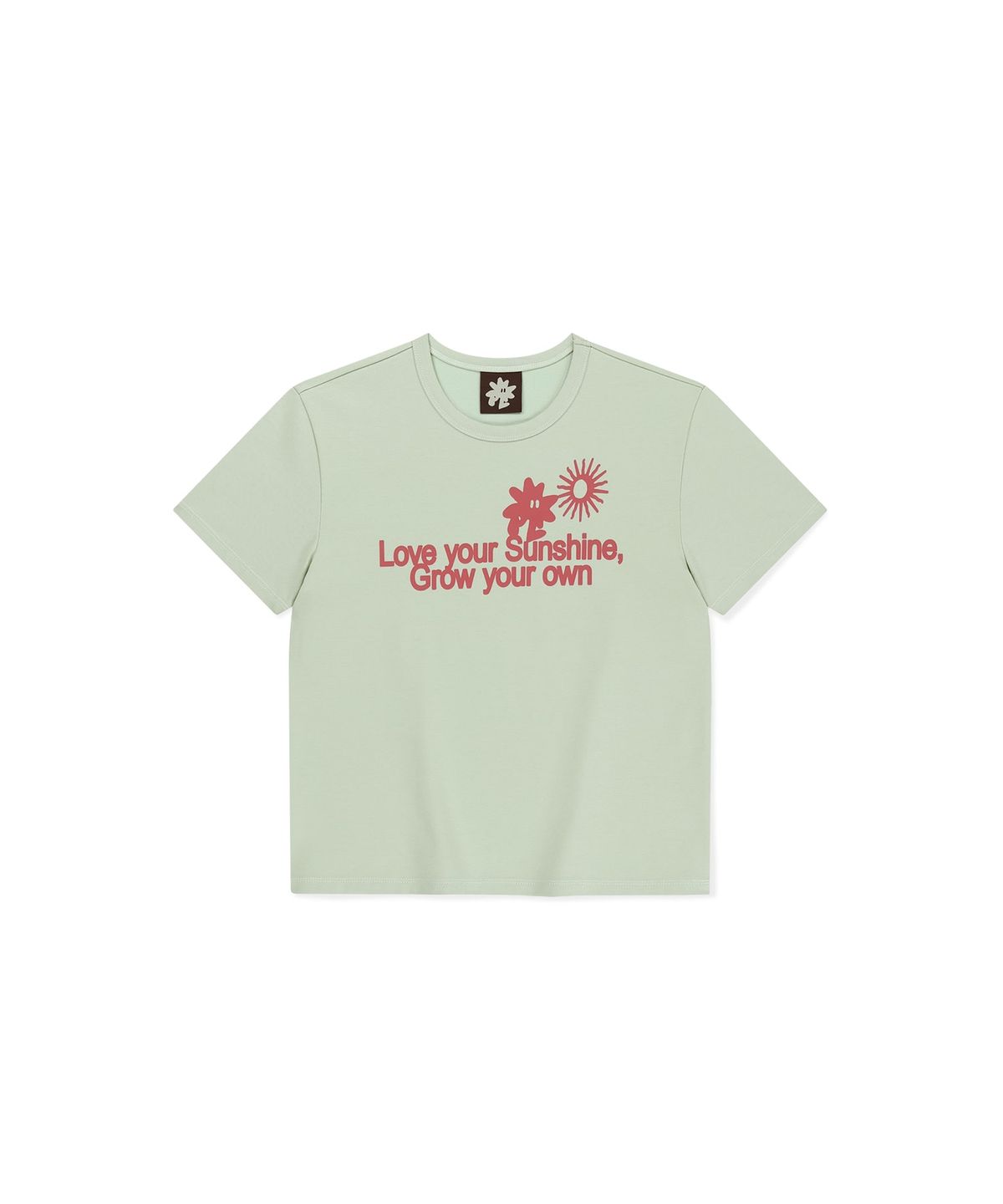 썬러브투어(SUNLOVETOUR) W Love Your Sunshine Tee Light Sage