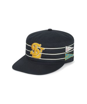 SLT Pillbox Cap Navy