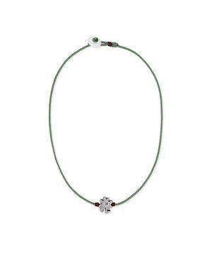 Cali Cord Necklace Green