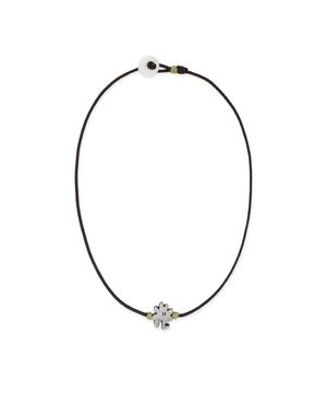 Cali Cord Necklace Brown