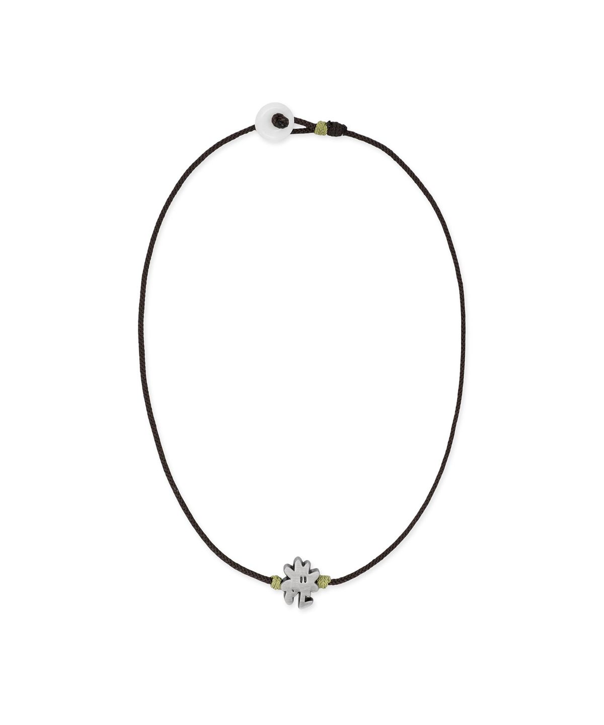썬러브투어(SUNLOVETOUR) Cali Cord Necklace Brown