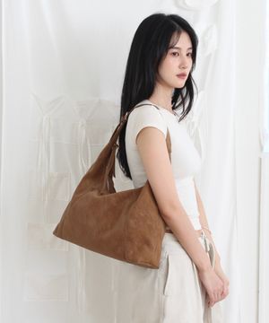 Soft Matte Hobo Bag - Latte