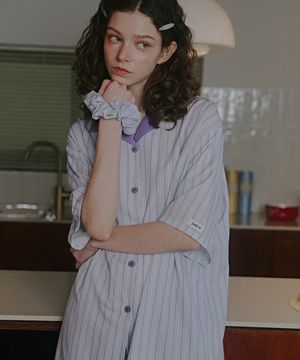 리나 클린핏 반팔 커플 파자마세트