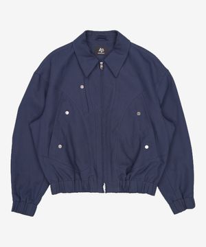 JACQUARD CIRCLE JUMPER D.NAVY M