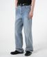 EXTRA WIDE DENIM PANTS [LIGHT BLUE]