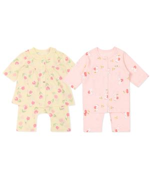 [2PACK] 봄 여아 면 튜리+꼬뜨니체리 7부내의