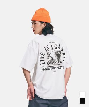 Mud gambling T shirts white