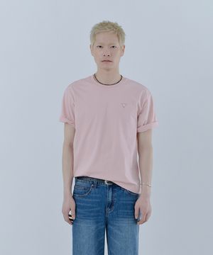 [CORE] 5color 유니 오리지널 미니 삼각 반팔티셔츠 MQ2K9480