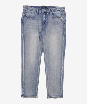 [쿨탠다드] 슬림 크롭 데님 팬츠 [라이트 인디고] 34