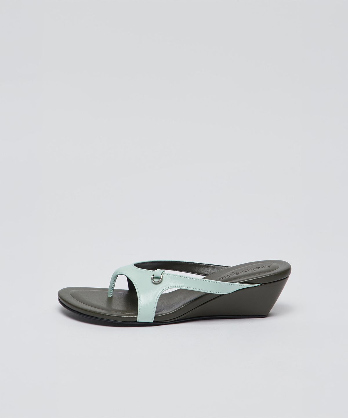아카이브앱크(ARCHIVEPKE) O-ring wedge Sandals(Cool mint)_OK2CM26051CMI