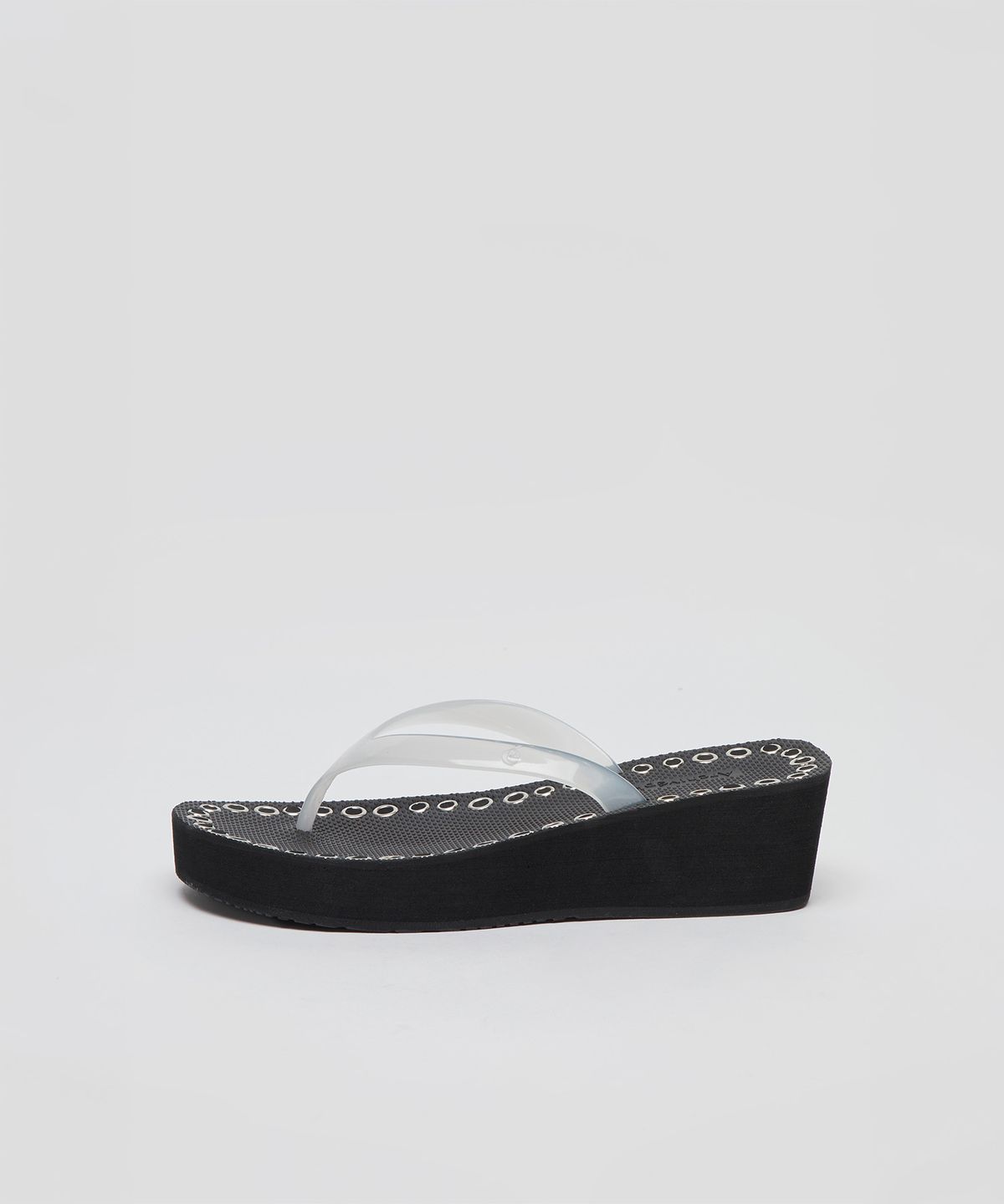아카이브앱크(ARCHIVEPKE) Eyelet platform sandals(White)_OK2CM26052WHT