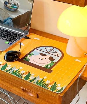 창밖에 뭉삼 마우스패드 데스크패드