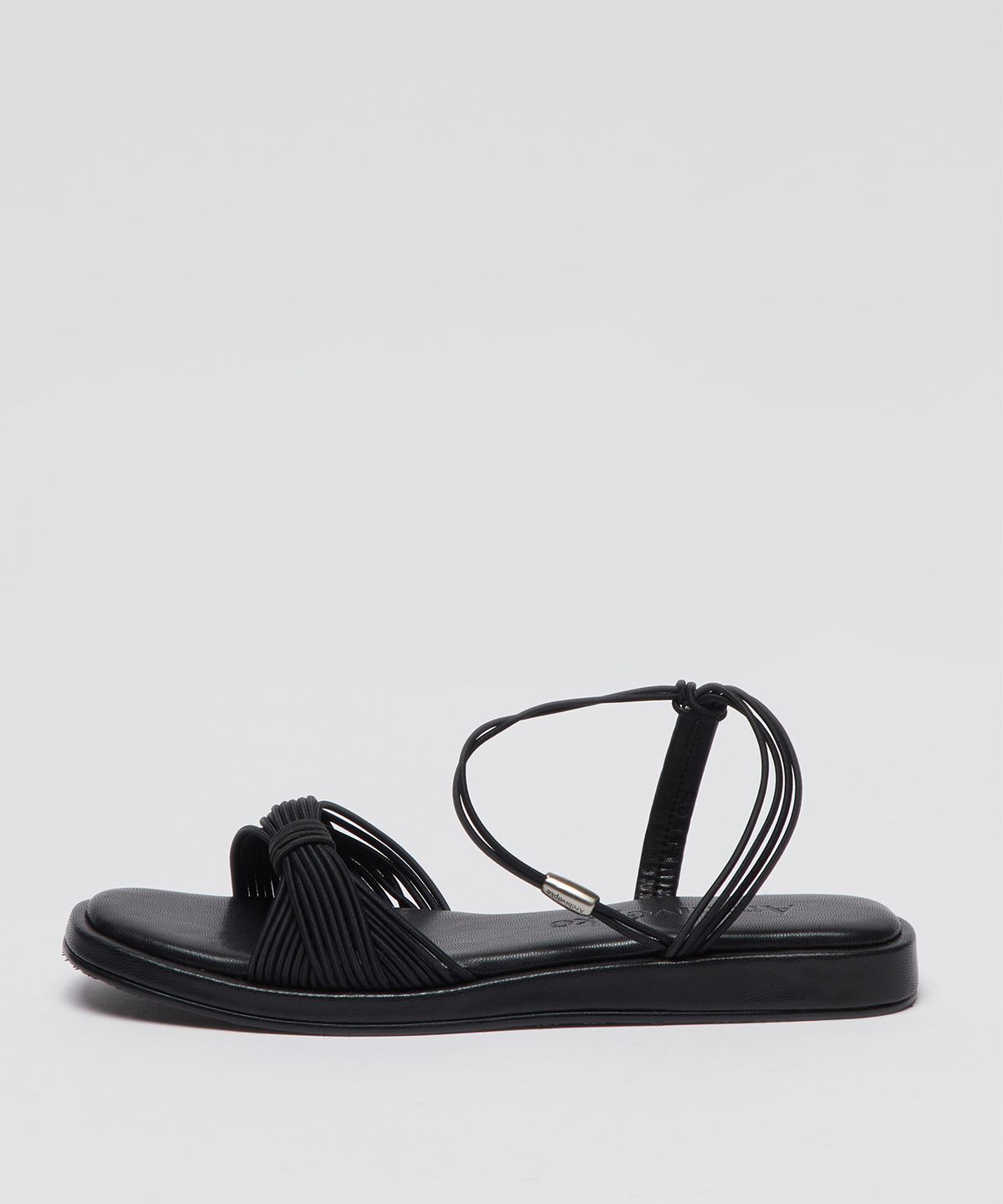 아카이브앱크(ARCHIVEPKE) Elastic string sandals(Deep sleep)_OK2AM26051BLK