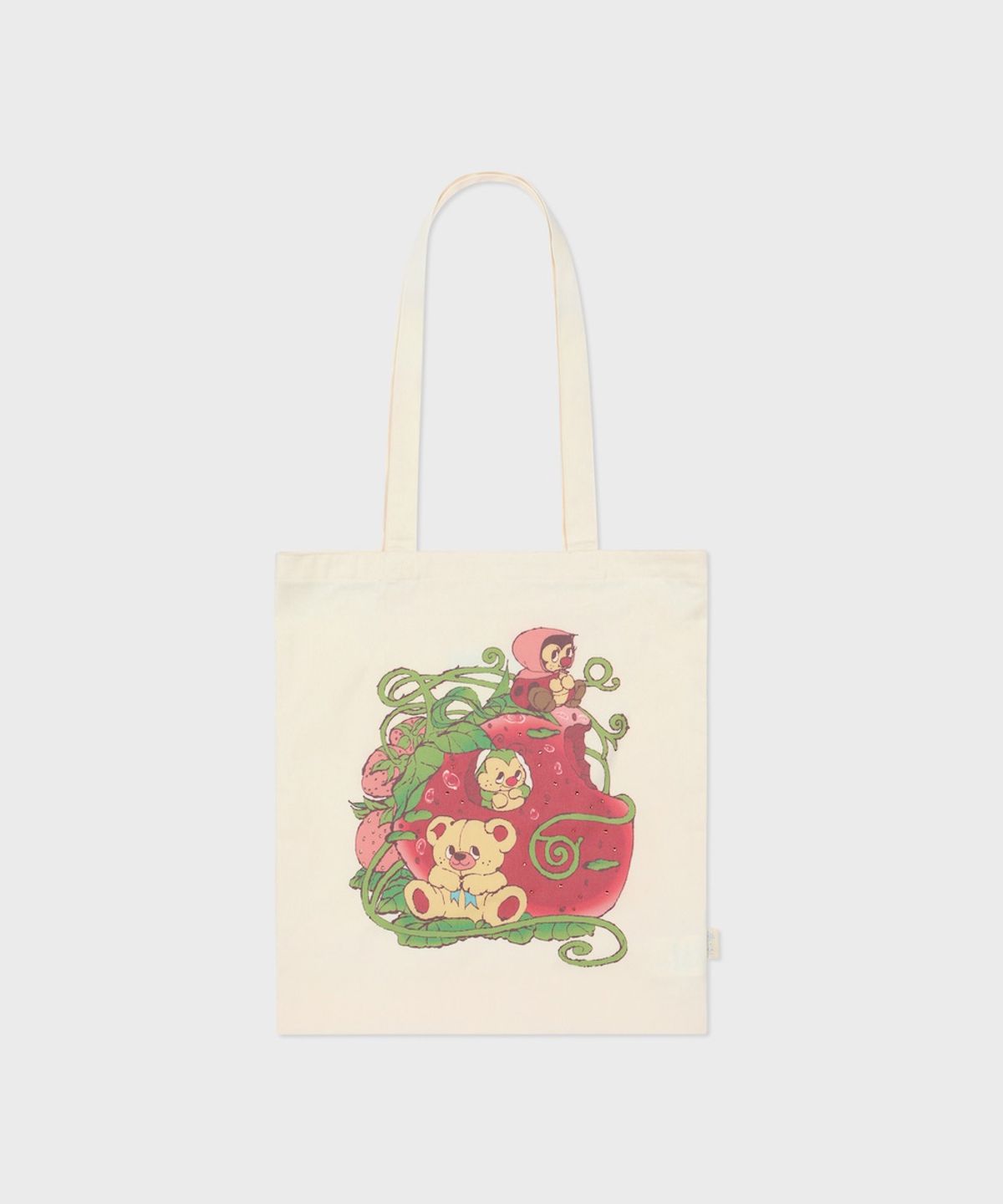 삭스어필(SOCKS APPEAL) HM bag strawberry friends ivory