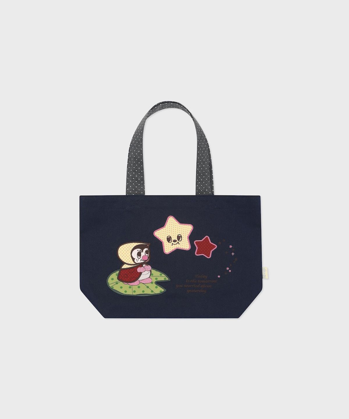 삭스어필(SOCKS APPEAL) HM tote bag star ladybug fairy navy